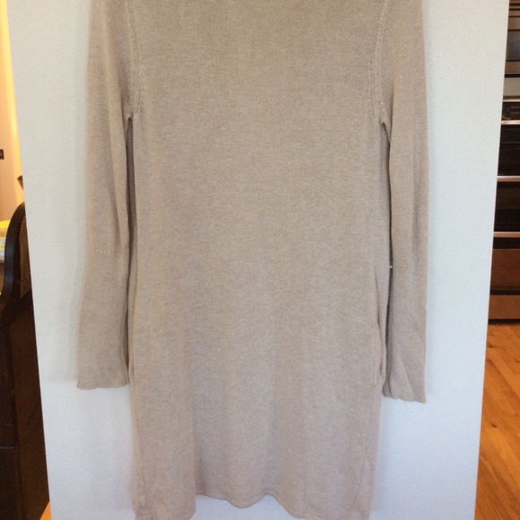 Leith Easy Circle Cardigan, XS, Tan Ethereal Hthr - Picture 4 of 5